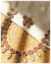 Anjana American Diamond NeckSet - Blush Pink