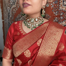 Farhana Royal Emerald Kundan Choker Set