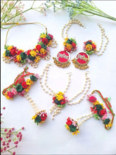 Dulhaniya Floral Haldi Mehendi Jewelry Set