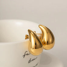 Chunky Dome Drop Earrings