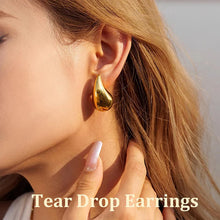 Chunky Dome Drop Earrings