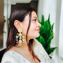 German Silver Brass Earrings