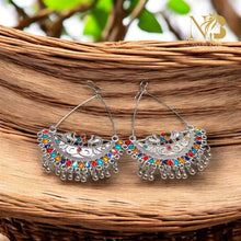 Tumbad Silver oxidised Earrings