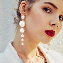 Statement Pearl Drop Earrings