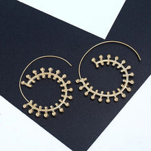 Retro Vintage Hoop Earrings