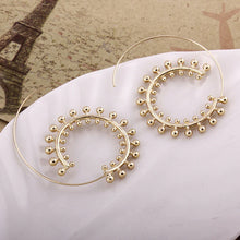 Retro Vintage Hoop Earrings