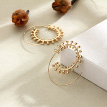 Retro Vintage Hoop Earrings