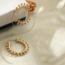 Retro Vintage Hoop Earrings