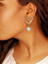 Korean Heart Shaped earrings