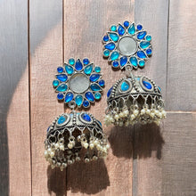 Pearl Sunflower Jhumka