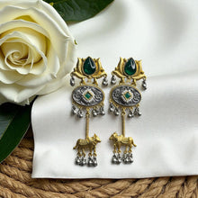 Idrika Antique Brass Earrings