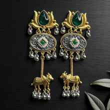 Idrika Antique Brass Earrings