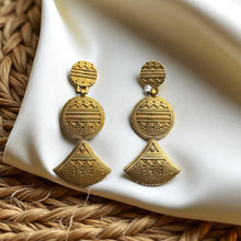 Akarshita Brass Antique earrings