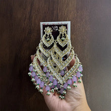 Elysian Kundan Pearl Chandbali