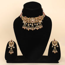 Indrani Jadau Golden Choker Set