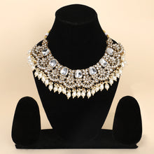 Yuvrani White Kundan Heritage Semi-Bridal Set