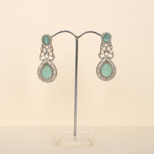 Monalisa Mossainite stone pakistani choker set