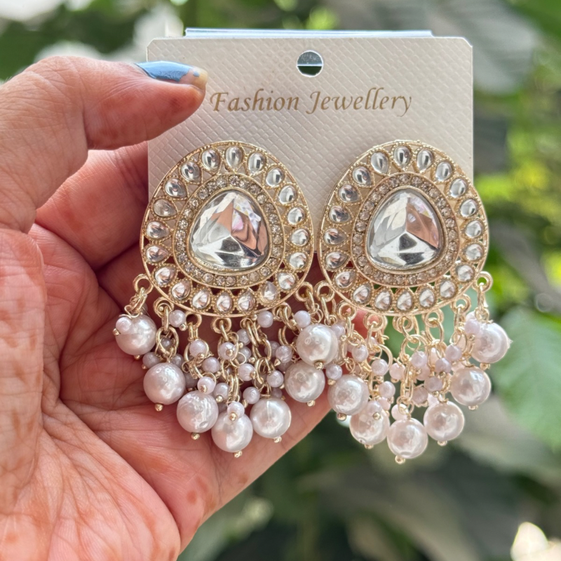 Prarthana Kundan Polki Earrings
