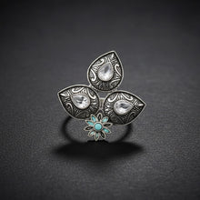 Riddhi German Oxidised Silver Ring