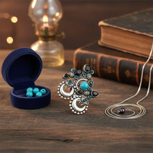 Sia German Silver Oxidised Ring