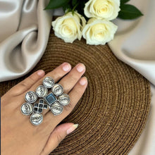 Sabyasachi Design German Silver Ring